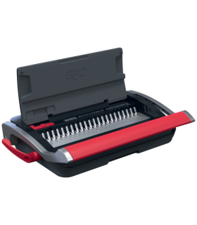 ENCUADERNADORA CANUTILLO CB15 COLOR NEGRO / PLATEADO GBC 4410061