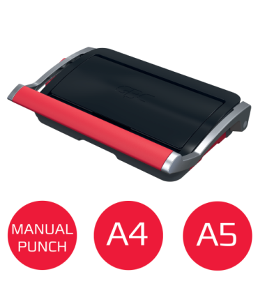 ENCUADERNADORA CANUTILLO CB15 COLOR NEGRO / PLATEADO GBC 4410061