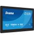 IIYAMA 15,6" PANEL-PC ANDROID 13+GMS, SOC QUAD-CORE RK3568 4GB, 32GB, 10-POINTS TOUCH, 1920X1080, IPS , SPEAKERS, MIC , POE, WIF