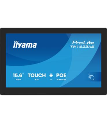 IIYAMA 15,6" PANEL-PC ANDROID 13+GMS, SOC QUAD-CORE RK3568 4GB, 32GB, 10-POINTS TOUCH, 1920X1080, IPS , SPEAKERS, MIC , POE, WIF