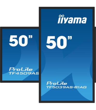 MONITOR IIYAMA 50" PCAP AG BEZEL FREE 40-POINTS, 1920X1080, ANDR. 11,4GB, 32GB, IPS, 24/7, 2XHDMI, DP, 435CDM2 , LANDSC-PORTR-FA