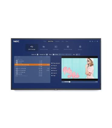 NEC MultiSync MA551-MPi4 Pantalla plana para señalización digital 139,7 cm (55") LCD 500 cd / m² 4K Ultra HD Negro Procesador in