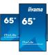 MONITOR IIYAMA 65" 3840X2160, UHD, 500CD/M2, LANDSCAPE PORTRAIT, MM 2X 10W, 3X HDMI, USB 2.0 X2, WIFI, LAN, MEDIA PLAY USB, CONT