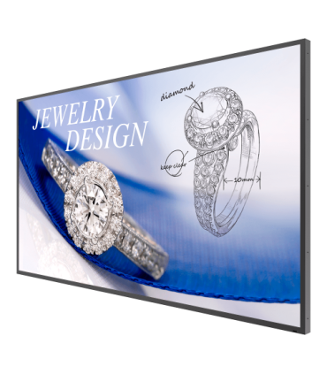 BenQ ST5502S Pantalla plana para señalización digital 139,7 cm (55") LCD 400 cd / m² 4K Ultra HD Negro Procesador incorporado An