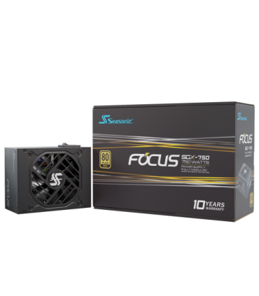 Seasonic FOCUS SGX-750 (2021) unidad de fuente de alimentación 750 W 20+4 pin ATX SFX Negro