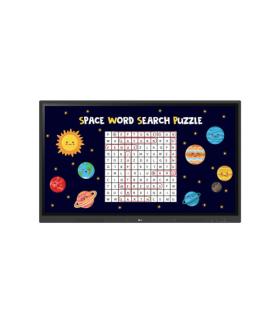 LG 86TR3DK-B pizarra blanca interactiva 2,18 m (86") 3840 x 2160 Pixeles Pantalla táctil Negro