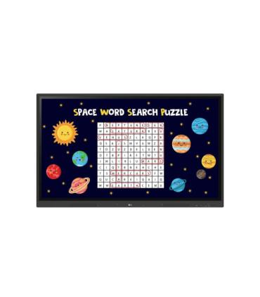 LG 86TR3DK-B pizarra blanca interactiva 2,18 m (86") 3840 x 2160 Pixeles Pantalla táctil Negro