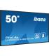 MONITOR IIYAMA 50" , UHD VA PANEL, HAZE 25%, 800CD/M, HORIZ Y VERT, SIGNAL FAILOVER, MM 2X 10W, HDMI 2X, DP, USB 2.0 X2, WIFI..