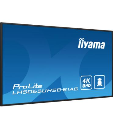 MONITOR IIYAMA 50" , UHD VA PANEL, HAZE 25%, 800CD/M, HORIZ Y VERT, SIGNAL FAILOVER, MM 2X 10W, HDMI 2X, DP, USB 2.0 X2, WIFI..