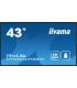 iiyama LH4365UHSB-B1 pantalla de señalización Diseño de quiosco 108 cm (42.5") LED Wifi 800 cd / m² 4K Ultra HD Negro Procesador