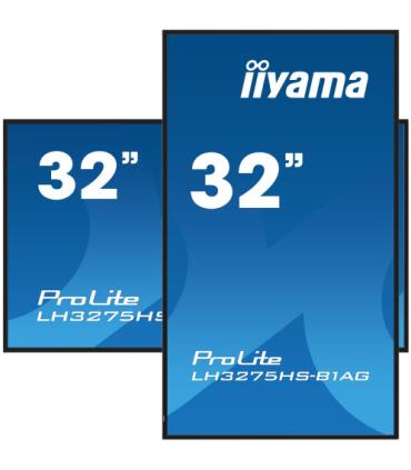 iiyama ProLite Pantalla plana para señalización digital 81,3 cm (32") LCD Wifi 500 cd / m² Full HD Negro Procesador incorporado.