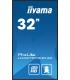 iiyama ProLite Pantalla plana para señalización digital 81,3 cm (32") LCD Wifi 500 cd / m² Full HD Negro Procesador incorporado.