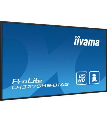 iiyama ProLite Pantalla plana para señalización digital 81,3 cm (32") LCD Wifi 500 cd / m² Full HD Negro Procesador incorporado.