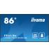 MONITOR IIYAMA 86" (LH8675UHS-B1AG) 3840X2160 / 4K UHD / 24/7 / 500 CD/M / 8MS / DP / 3XHDMI / MICRO SD SLOT / E-SHARE /IISIGNAG