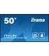 MONITOR IIYAMA 50" 3840X2160, UHD, 500CD/M2, LANDSCAPE PORTRAIT, MM 2X 10W, 3X HDMI, USB 2.0 X2, WIFI, LAN, MEDIA PLAY USB, CONT