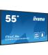 iiyama ProLite Pantalla plana para señalización digital 138,7 cm (54.6") LCD Wifi 500 cd / m² 4K Ultra HD Negro Procesador incor