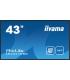 iiyama PROLITE LE4341S-B2 Pantalla plana para señalización digital 108 cm (42.5") LCD 350 cd / m² Full HD Negro 18/7