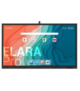 NEWLINE MONITOR INTERNATIVO ELARA PRO (TT-8623QCA+) 86", ANDROID 13, GOOGLE EDLA, CAMARA 4K, 8 MIC, MULTI USUARIO, 2X20W+SUB15W.