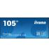MONITOR PROFESIONAL IIYAMA 105" (LH10551UWS-B1AG) / TIEMPO OPERACION 24/7 / USO HORIZONTAL Y VERTICAL / IPS / 5120X2160 5K UW ..