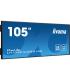 MONITOR PROFESIONAL IIYAMA 105" (LH10551UWS-B1AG) / TIEMPO OPERACION 24/7 / USO HORIZONTAL Y VERTICAL / IPS / 5120X2160 5K UW ..