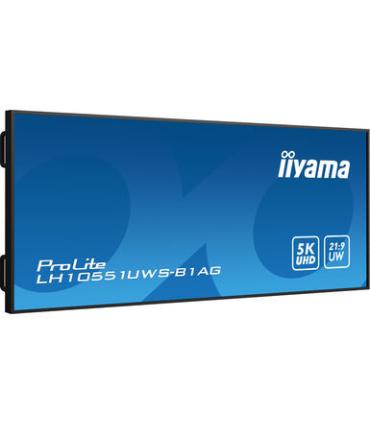 MONITOR PROFESIONAL IIYAMA 105" (LH10551UWS-B1AG) / TIEMPO OPERACION 24/7 / USO HORIZONTAL Y VERTICAL / IPS / 5120X2160 5K UW ..