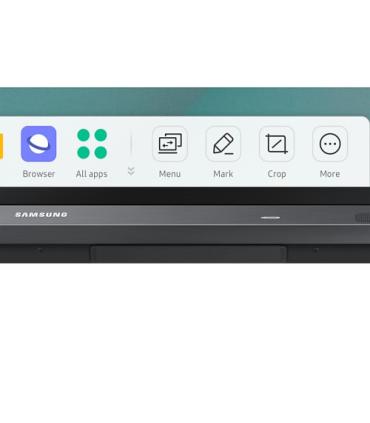 Samsung WA75C pizarra y accesorios interactivos 190,5 cm (75") 3840 x 2160 Pixeles Pantalla táctil Negro