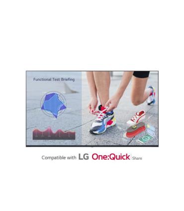 LG 55UL3J-M pantalla de señalización Pantalla plana para señalización digital 139,7 cm (55") LCD Wifi 400 cd / m² 4K Ultra HD Az