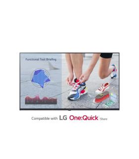 LG 43UL3J-M pantalla de señalización Pantalla plana para señalización digital 109,2 cm (43") LCD Wifi 300 cd / m² 4K Ultra HD Az