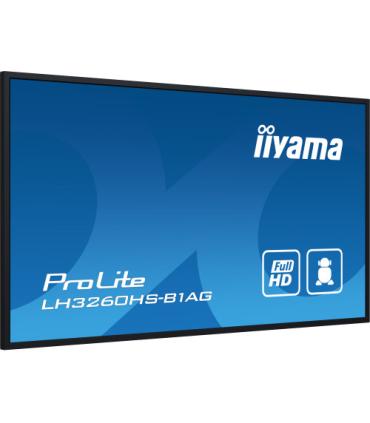 iiyama PROLITE Pizarra de caballete digital 80 cm (31.5") LED Wifi 500 cd / m² Full HD Negro Procesador incorporado Android 11..