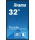 iiyama PROLITE Pizarra de caballete digital 80 cm (31.5") LED Wifi 500 cd / m² Full HD Negro Procesador incorporado Android 11..