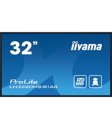 iiyama PROLITE Pizarra de caballete digital 80 cm (31.5") LED Wifi 500 cd / m² Full HD Negro Procesador incorporado Android 11..