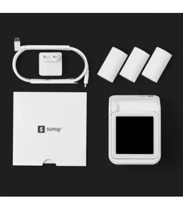 SUMUP DATAFONO SOLO+PRINTER TARJETA SIM BUNDLE RETAIL EU