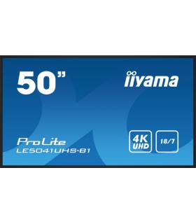 iiyama LE5041UHS-B1 pantalla de señalización Pantalla plana para señalización digital 125,7 cm (49.5") LCD 350 cd / m² 4K Ultra.