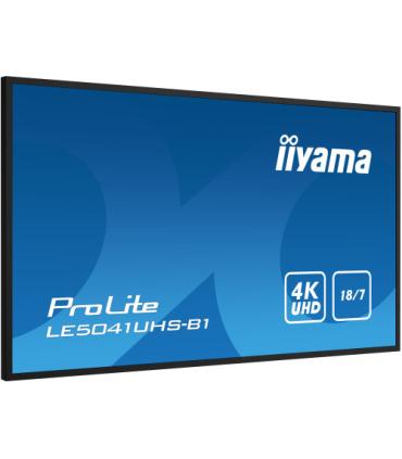 iiyama LE5041UHS-B1 pantalla de señalización Pantalla plana para señalización digital 125,7 cm (49.5") LCD 350 cd / m² 4K Ultra.