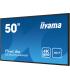 iiyama LE5041UHS-B1 pantalla de señalización Pantalla plana para señalización digital 125,7 cm (49.5") LCD 350 cd / m² 4K Ultra.