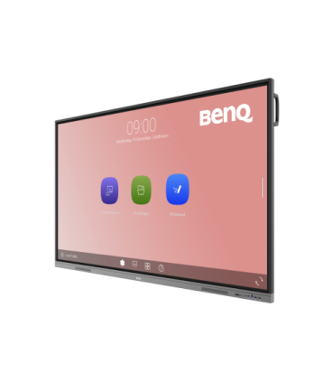 BenQ RE9803 Panel plano interactivo 2,49 m (98") LED 400 cd / m² 4K Ultra HD Negro Pantalla táctil Procesador incorporado Androi