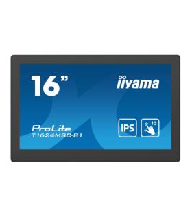 MONITOR IIYAMA 15,6" PCAP BEZEL FREE FRONT, 10P TOUCH, 1920X1080, HDMI, 385CD/M2 (WITH TOUCH), 800:1, USB INTERFACE, SD-CARD, ME