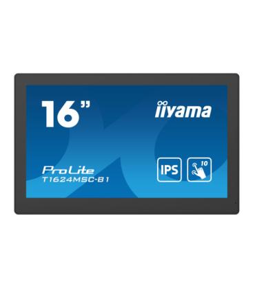 MONITOR IIYAMA 15,6" PCAP BEZEL FREE FRONT, 10P TOUCH, 1920X1080, HDMI, 385CD/M2 (WITH TOUCH), 800:1, USB INTERFACE, SD-CARD, ME