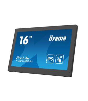 MONITOR IIYAMA 15,6" PCAP BEZEL FREE FRONT, 10P TOUCH, 1920X1080, HDMI, 385CD/M2 (WITH TOUCH), 800:1, USB INTERFACE, SD-CARD, ME