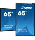 iiyama T6562AS-B1 pantalla de señalización Panel plano interactivo 163,8 cm (64.5") IPS 500 cd / m² 4K Ultra HD Negro Pantalla..