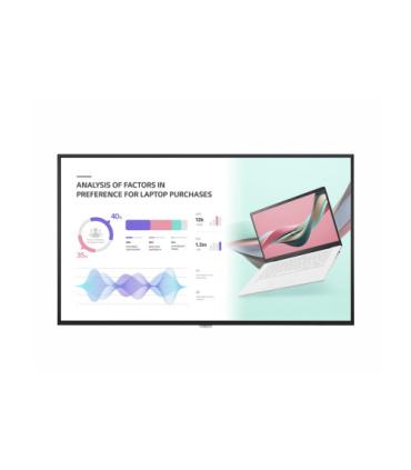 LG 55UH5J-H pantalla de señalización Pantalla plana para señalización digital 139,7 cm (55") IPS Wifi 500 cd / m² UHD+ Negro 24/