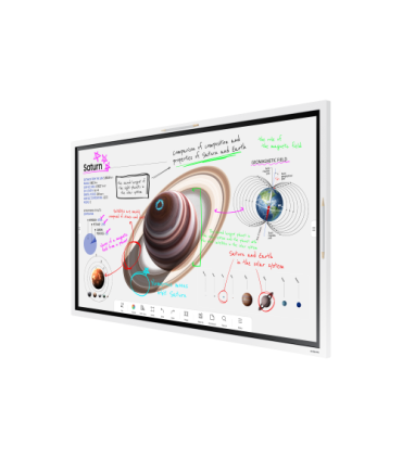 Samsung WM55B Pantalla plana para señalización digital 139,7 cm (55") VA Wifi 350 cd / m² 4K Ultra HD Blanco Pantalla táctil Pro