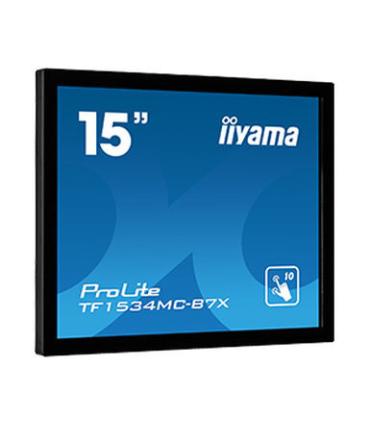iiyama ProLite TF1534MC-B7X monitor pantalla táctil 38,1 cm (15") 1024 x 768 Pixeles Multi-touch Multi-usuario Negro