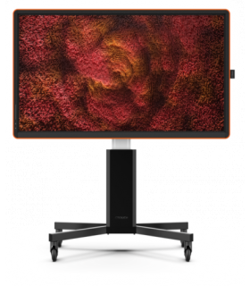 CTOUCH CANVAS 75" REGAL ORANGE INGLASS OPTICALLY BONDED TOUCH, NO-OS TOUCH DISPLAY, INTERACTIVE CANVAS FRAME 11072575 (DEMO PURP