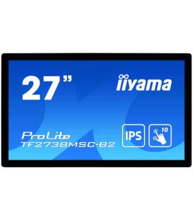 iiyama ProLite TF2738MSC-B2 monitor pantalla táctil 68,6 cm (27") 1920 x 1080 Pixeles Multi-touch Multi-usuario Negro