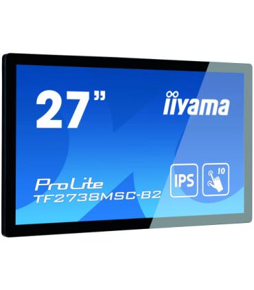 iiyama ProLite TF2738MSC-B2 monitor pantalla táctil 68,6 cm (27") 1920 x 1080 Pixeles Multi-touch Multi-usuario Negro