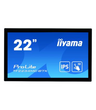 iiyama ProLite TF2234MC-B7X monitor pantalla táctil 54,6 cm (21.5") 1920 x 1080 Pixeles Multi-touch Multi-usuario Negro