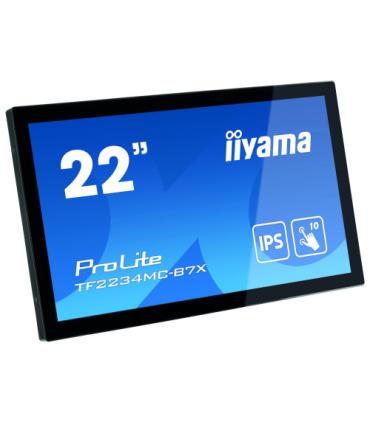 iiyama ProLite TF2234MC-B7X monitor pantalla táctil 54,6 cm (21.5") 1920 x 1080 Pixeles Multi-touch Multi-usuario Negro