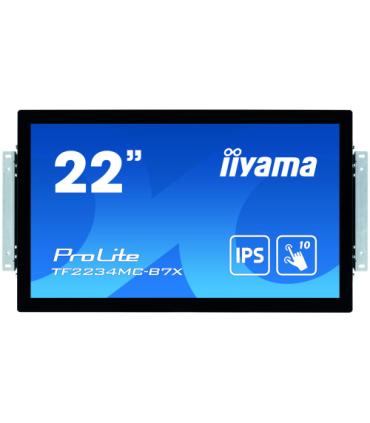 iiyama ProLite TF2234MC-B7X monitor pantalla táctil 54,6 cm (21.5") 1920 x 1080 Pixeles Multi-touch Multi-usuario Negro