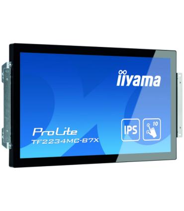 iiyama ProLite TF2234MC-B7X monitor pantalla táctil 54,6 cm (21.5") 1920 x 1080 Pixeles Multi-touch Multi-usuario Negro